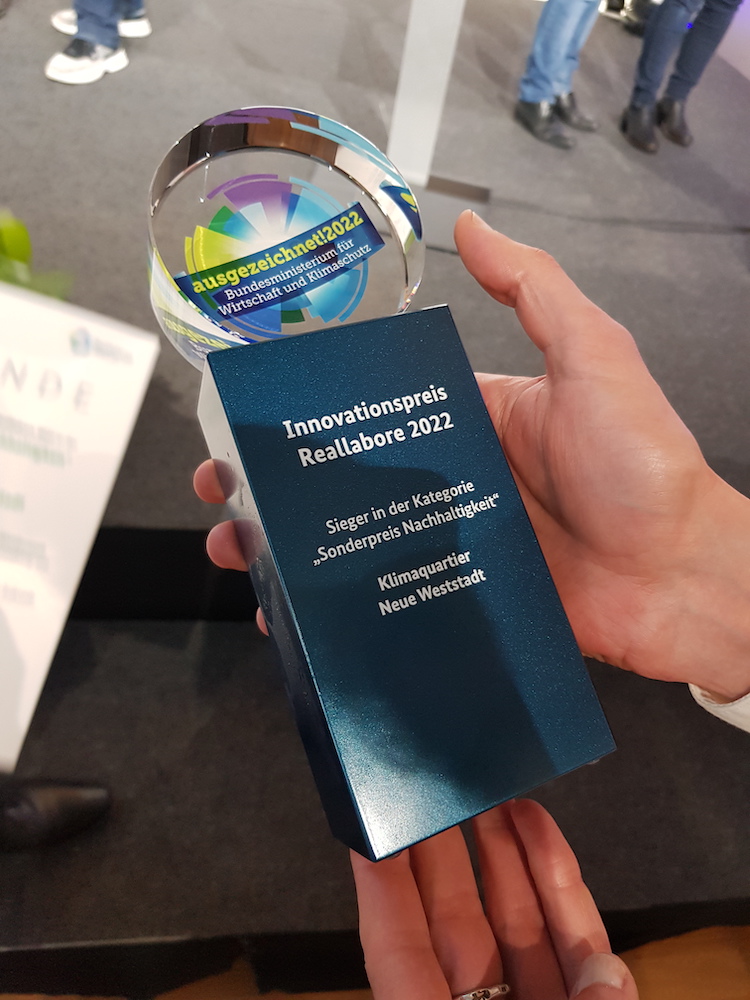 Sonderpreis Nachhaltigkeit des Innovationspreis Reallabore des BMWK